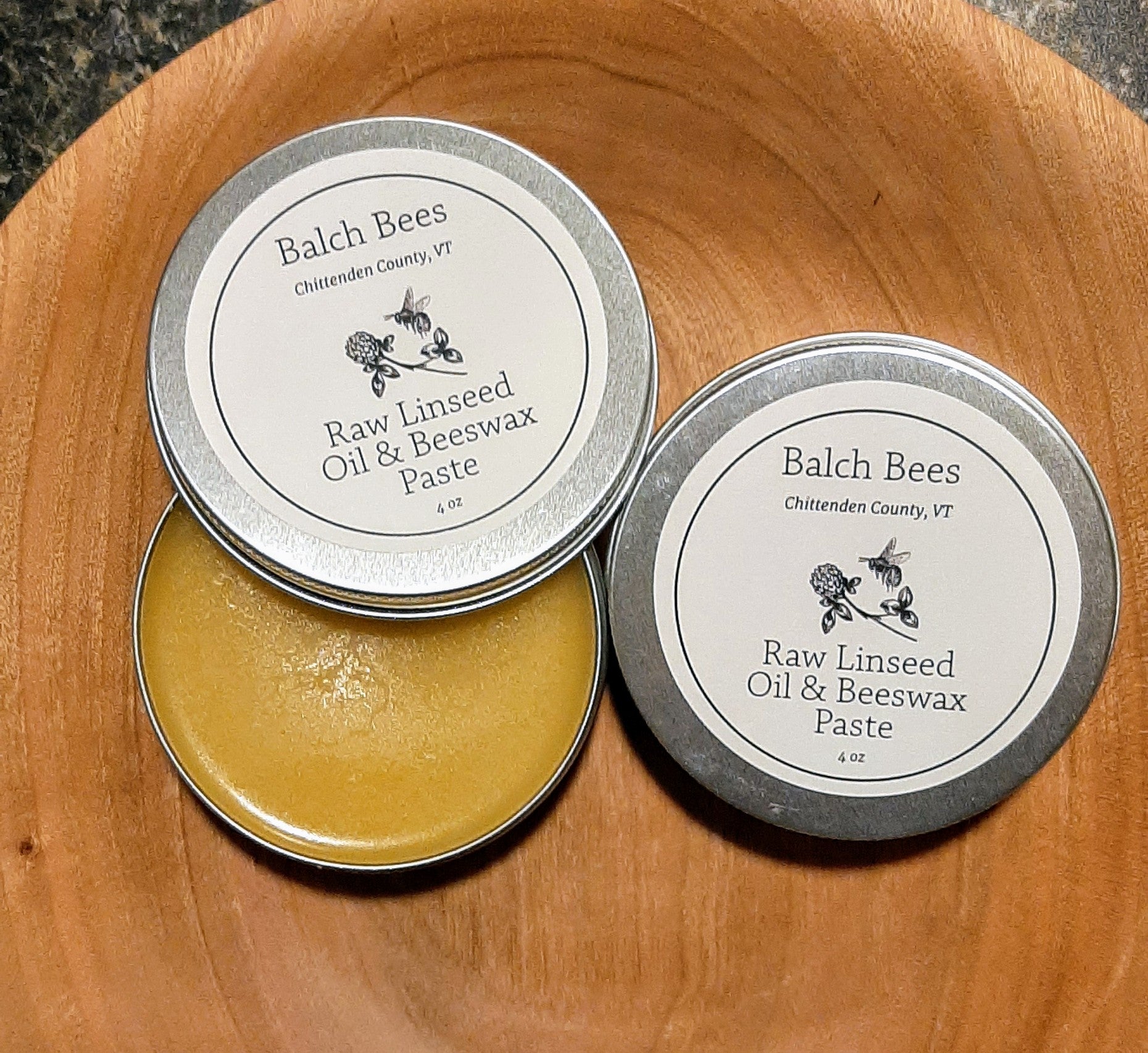 Raw Linseed Oil & Beeswax Paste – Balch Bees