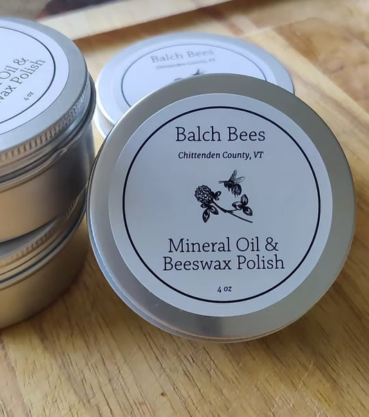 Mineral Oil and Beeswax Polish